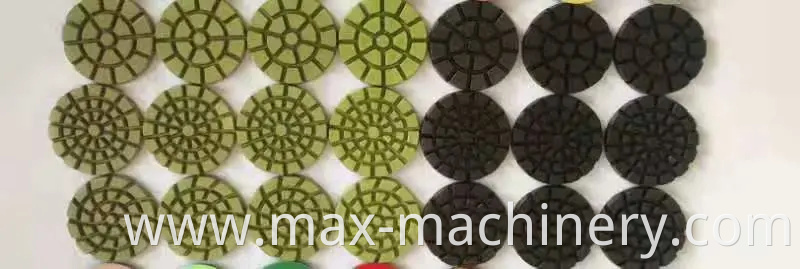 4inch Resin Bond Dry Concrete Polishing Pads Floor Renew Sanding Discs Repairing for Concrete Floor